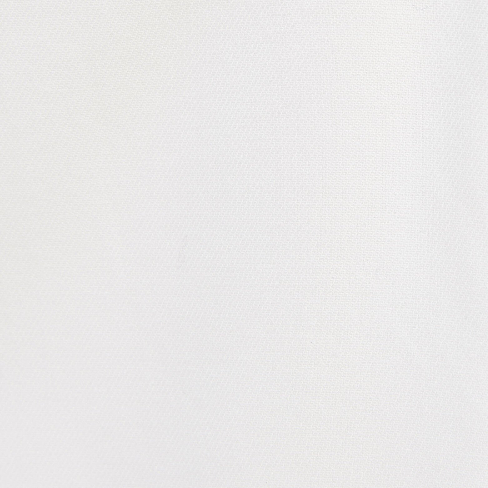 Chemise extra-slim repassage facile unie coton Blanc