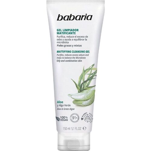 Babaria - Aloe Vera Gel Limpiador Facial Matificante