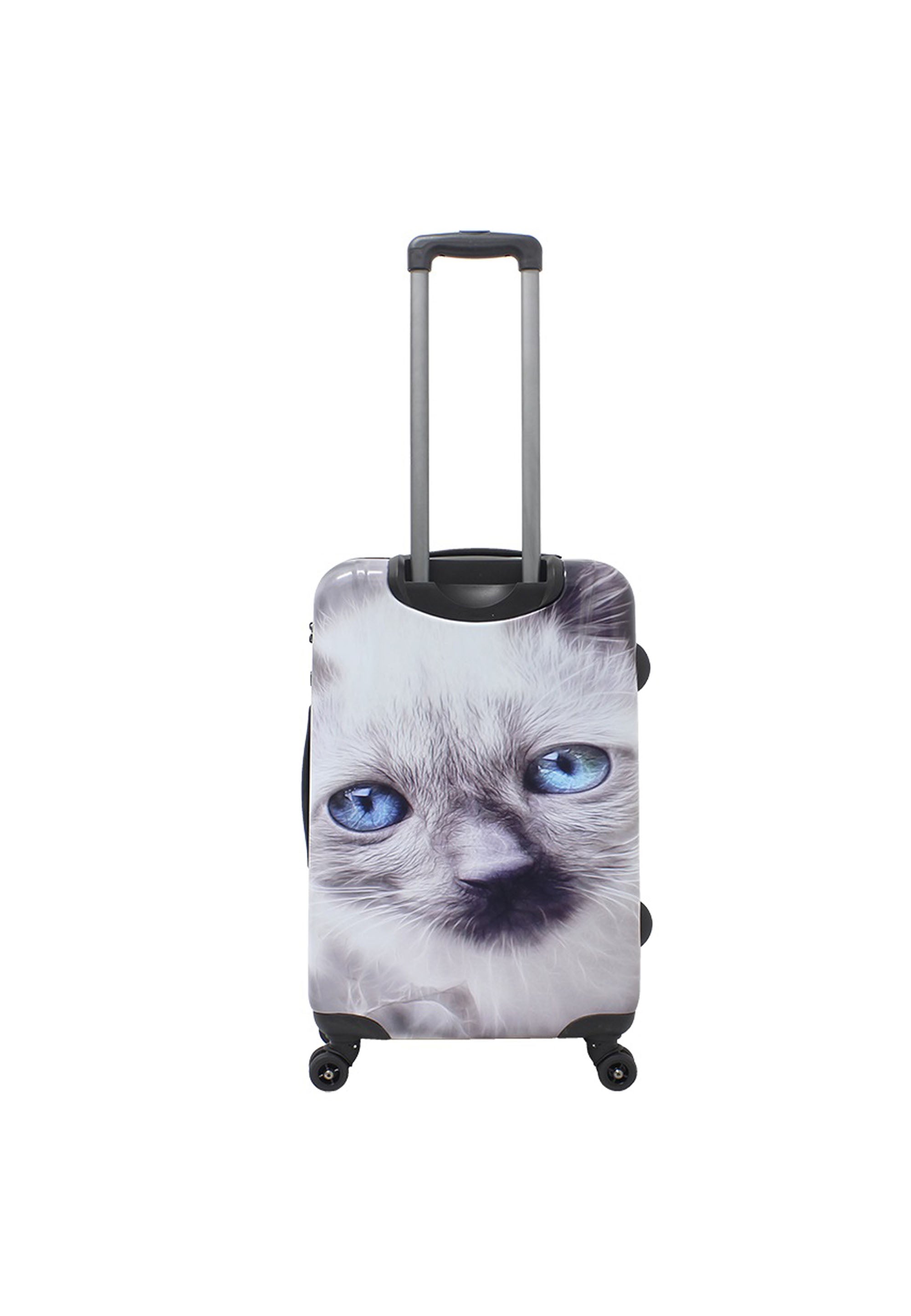 Saxoline White Cat 67 cm reiskoffer