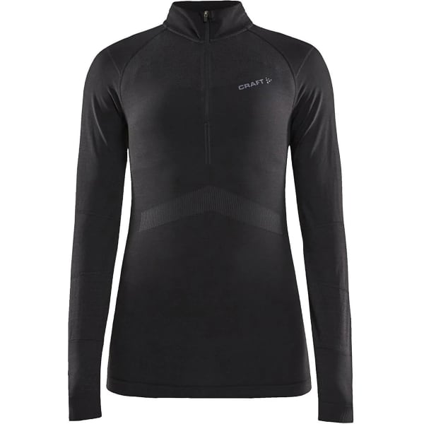 T-shirt thermique CRAFT ACTIVE INTENSITY ZIP W BLACK-A