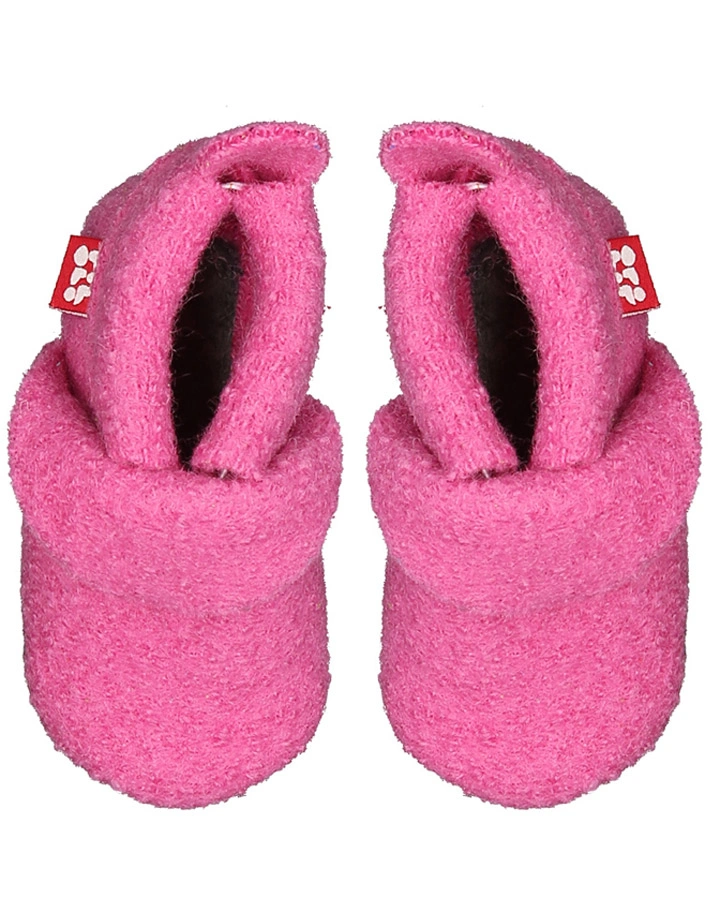 Filz-Krabbelschuhe WOLLI UNI in pink