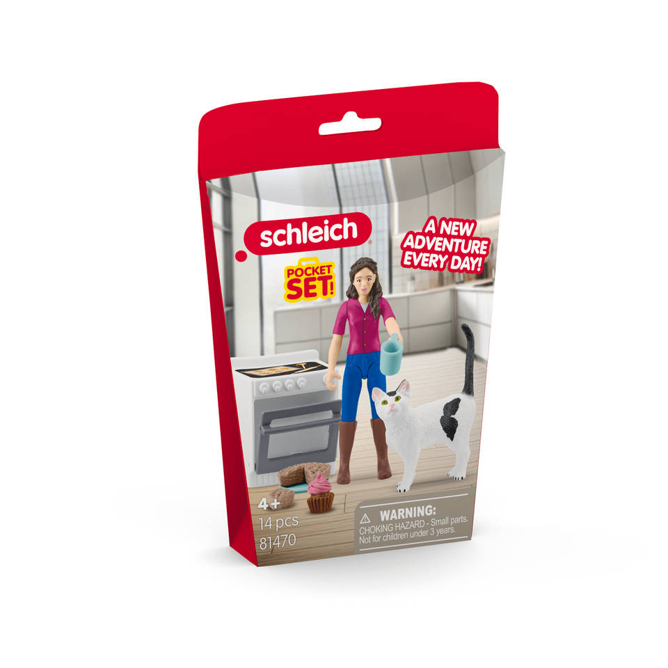 schleich POCKET SETS bakmiddag 81470