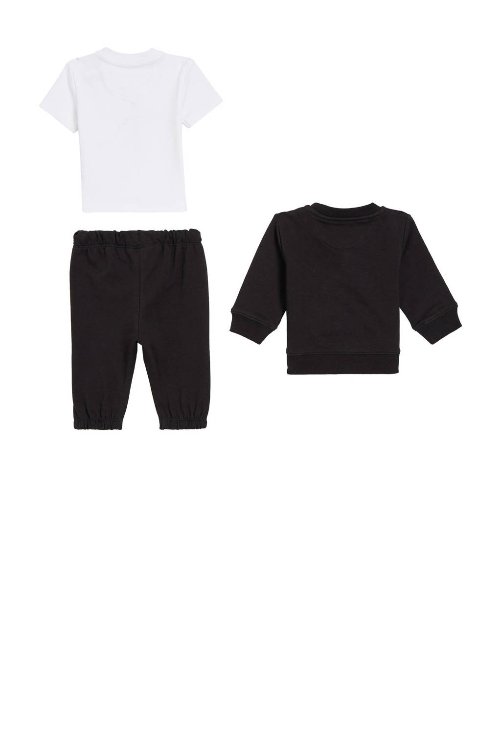 Calvin Klein broek + sweater + T-shirt zwart/wit