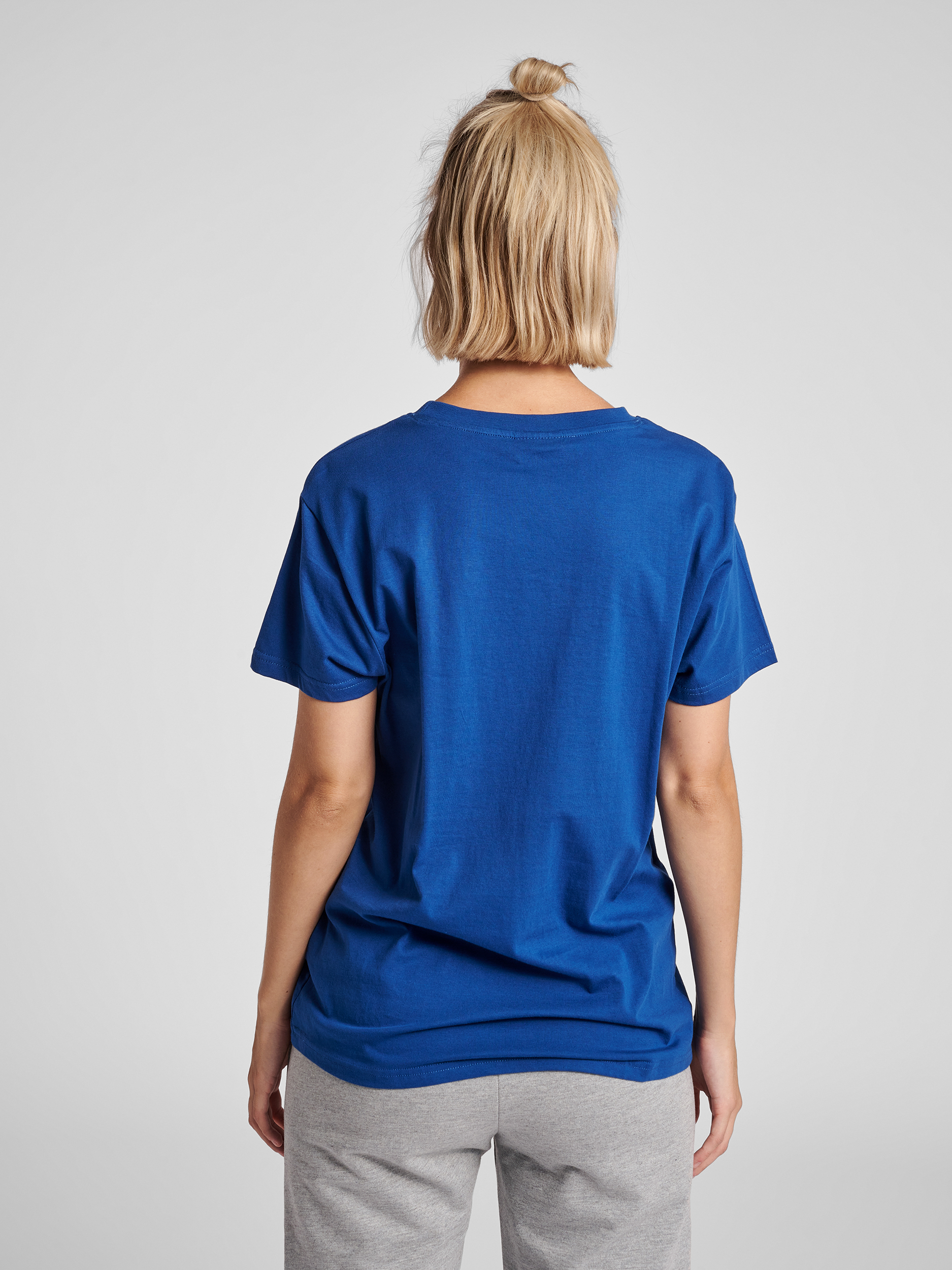 HUMMEL GO COTTON LOGO T-SHIRT WOMAN S/S