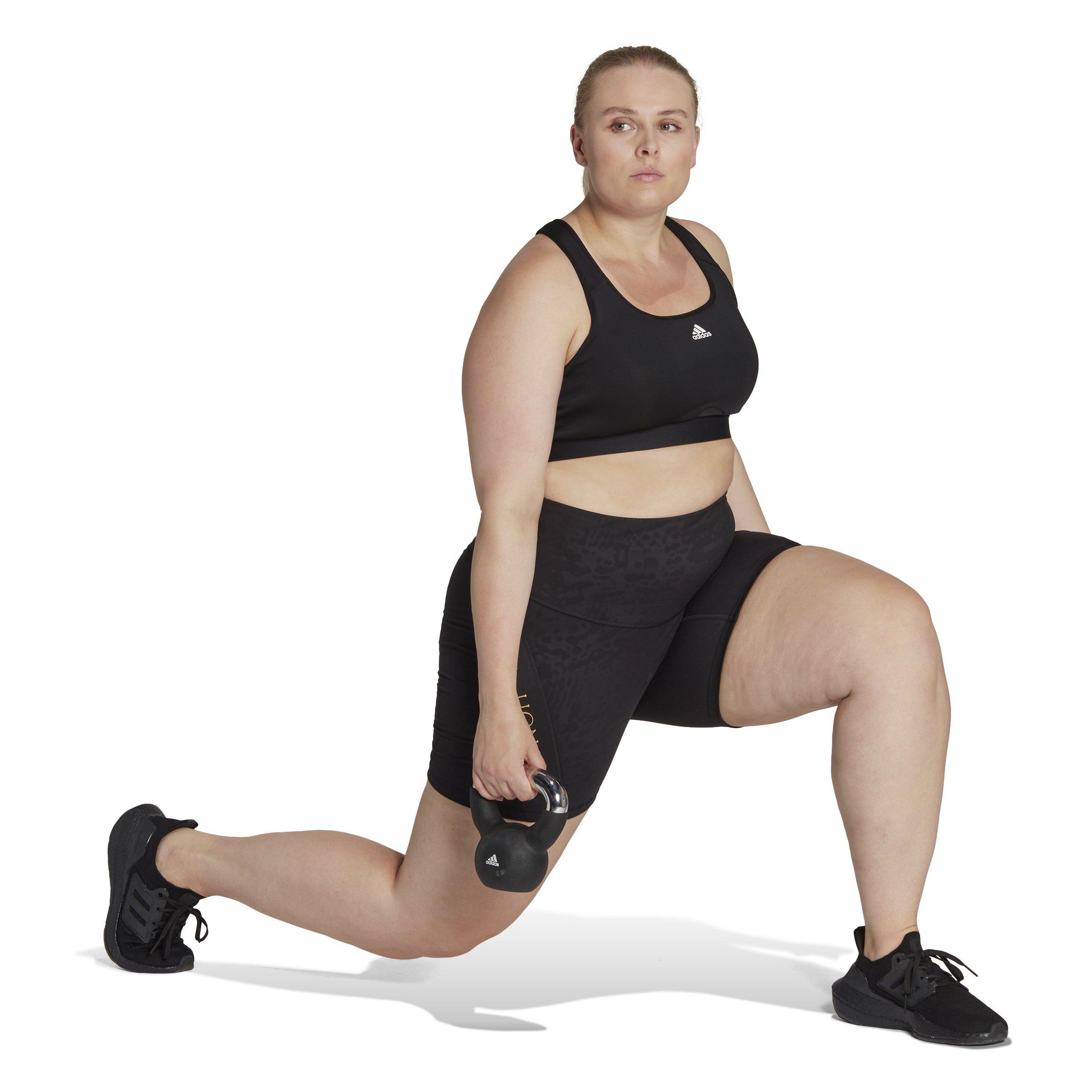 adidas Plus Size 11 Honoré Short Leggings Womens