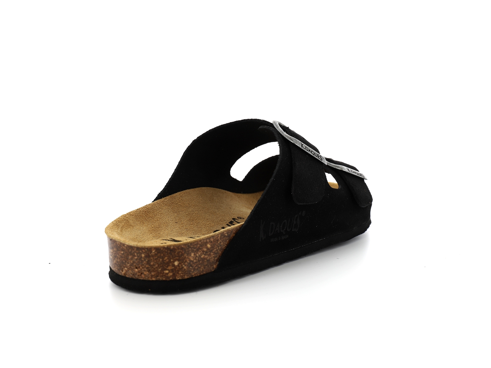 K. daques-PORVELI Nubuck Velours Noir