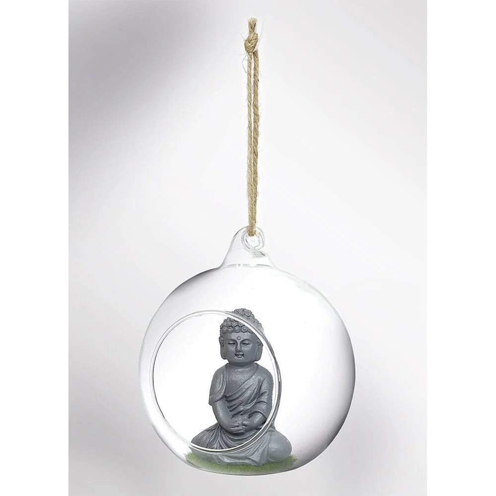 Boule décorative à suspendre Ø10xH9cm
