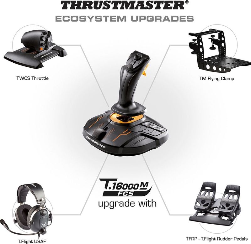 Thrustmaster T.16000M FCS Space Sim Duo