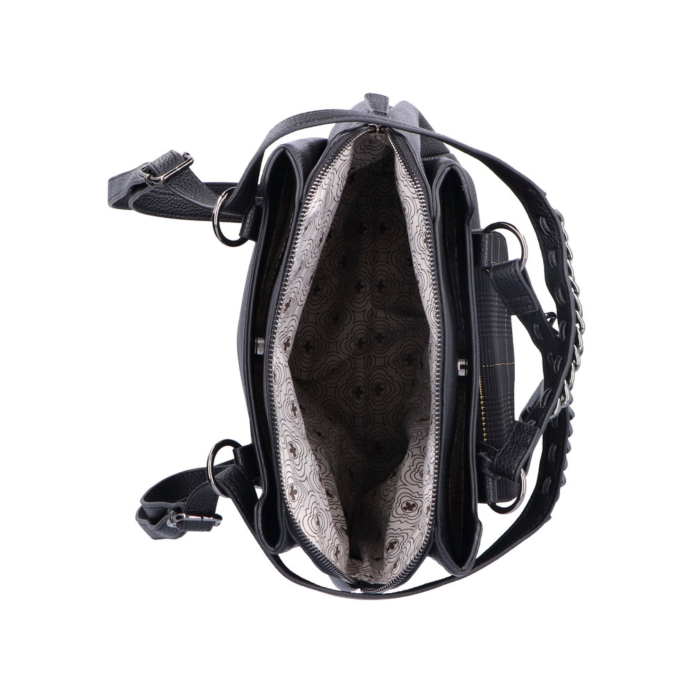 Rieker Rucksack schwarz schwarz