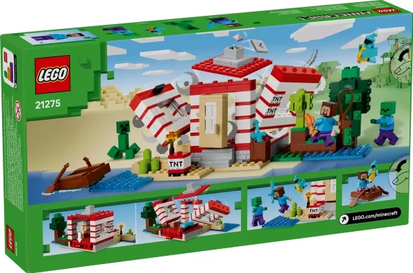 LEGO Minecraft 21275 TNT-junglehuset