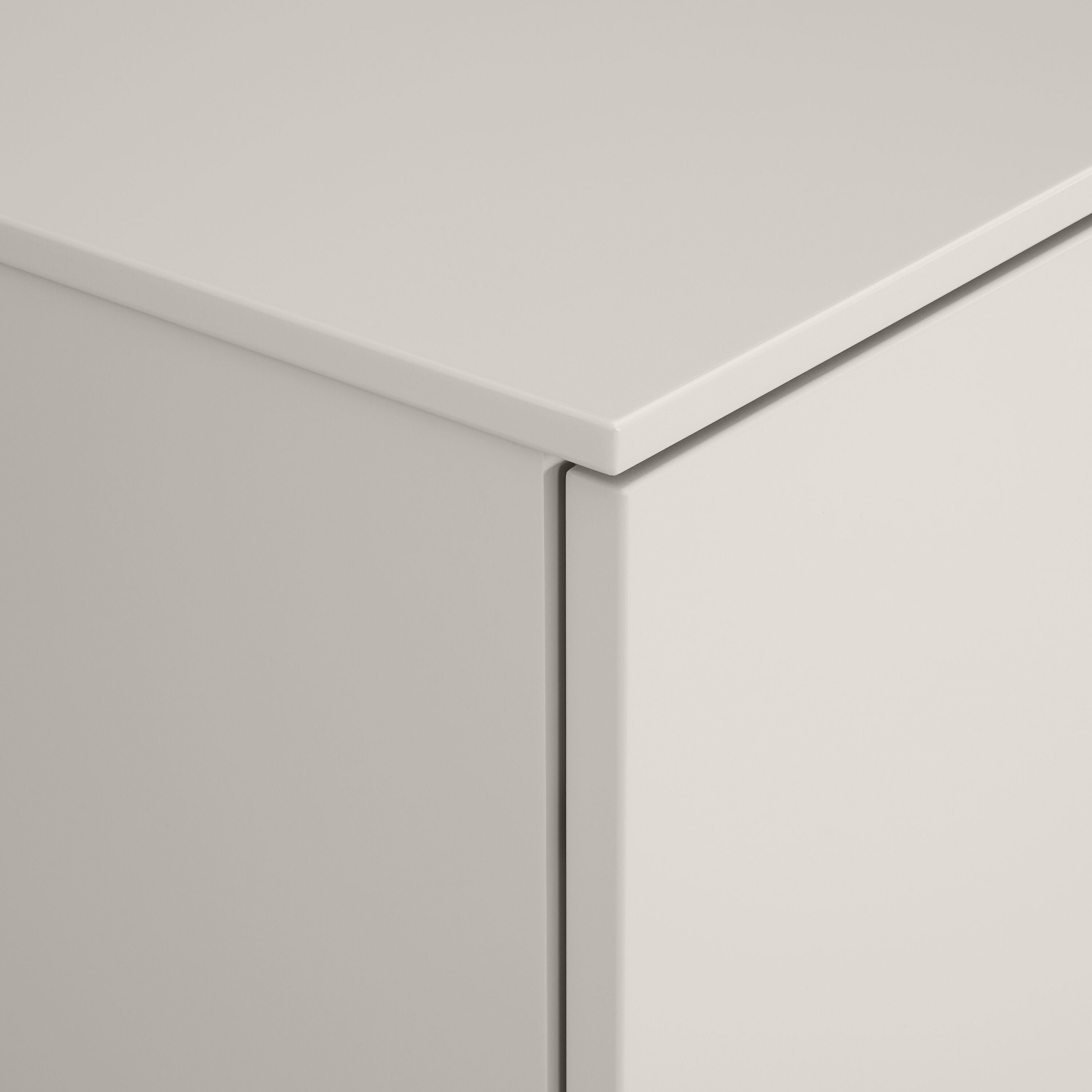 TILL Lowboard - Taupe / B: 168.0 cm x T: 41.0 cm x H: 64.6 cm