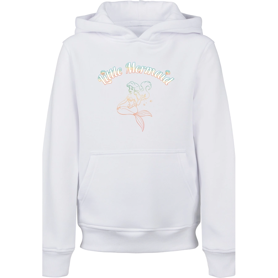 F4NT4STIC Hoodie  Arielle die Meerjungfrau Gradient weiß