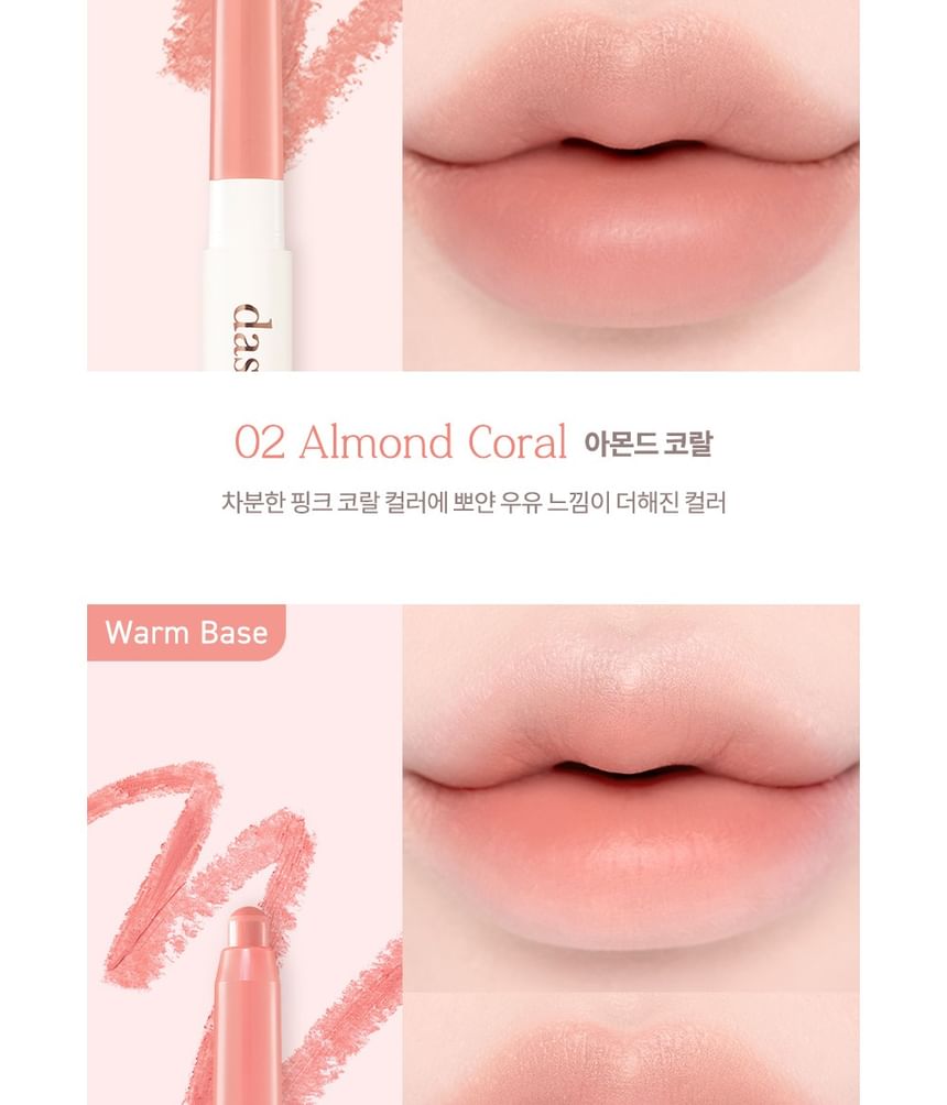 dasique - Mood Blur Lip Pencil -10 kleuren
