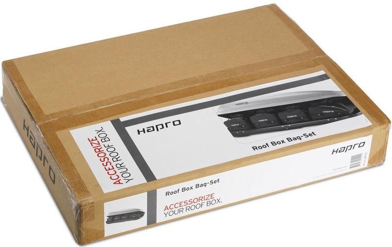 Hapro - Dakkoffer Tassenset - 4 Tassen - Nylon - Geschikt voor Meeste Dakkoffers