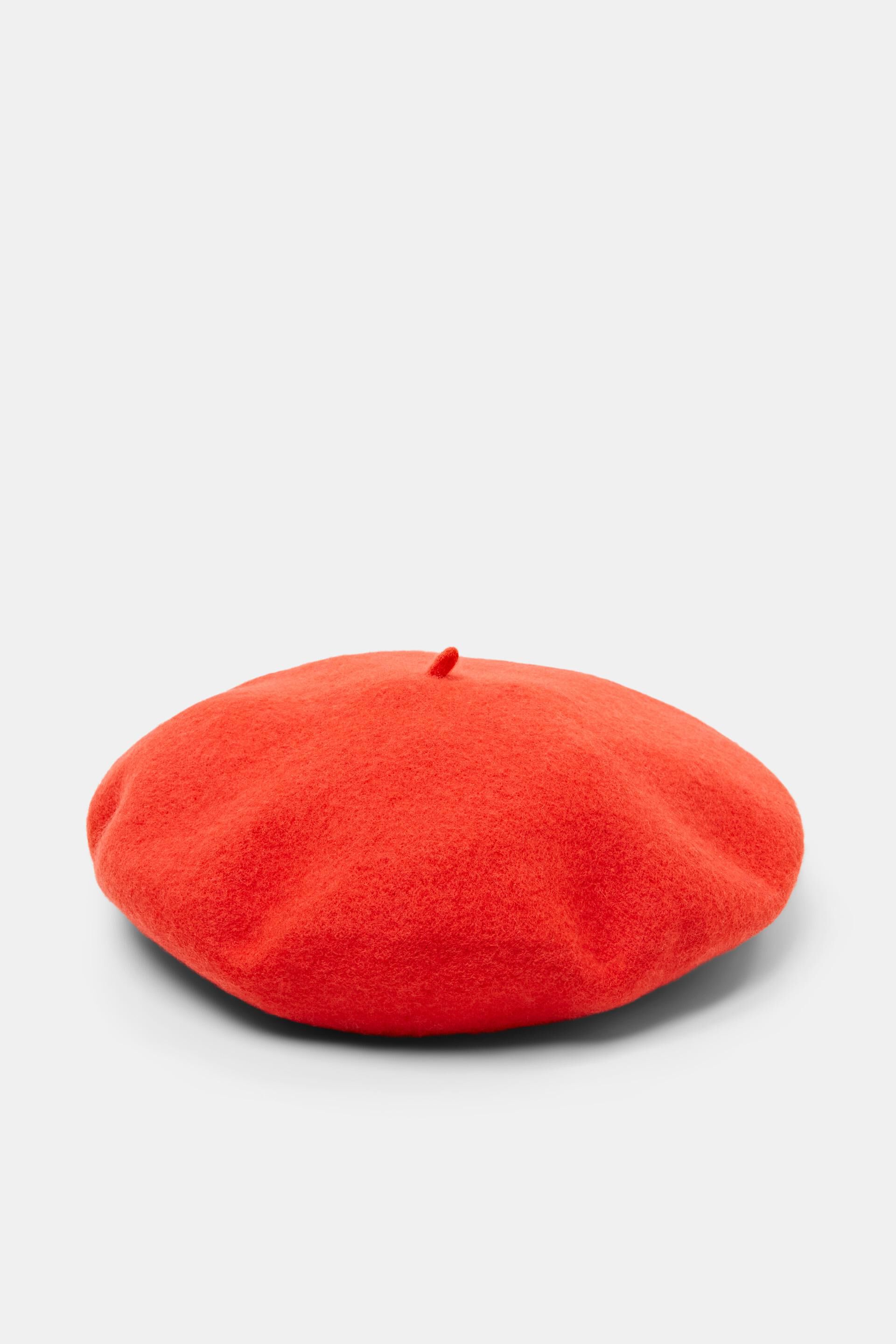Béret en laine mélangée