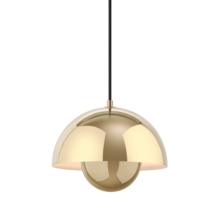 &Tradition - FlowerPot Pendelleuchte VP1, Messing veredelt