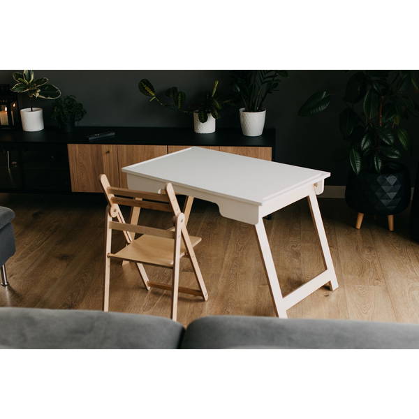 Duck WoodworksDuck Woodworks   Montessori Tisch weiss