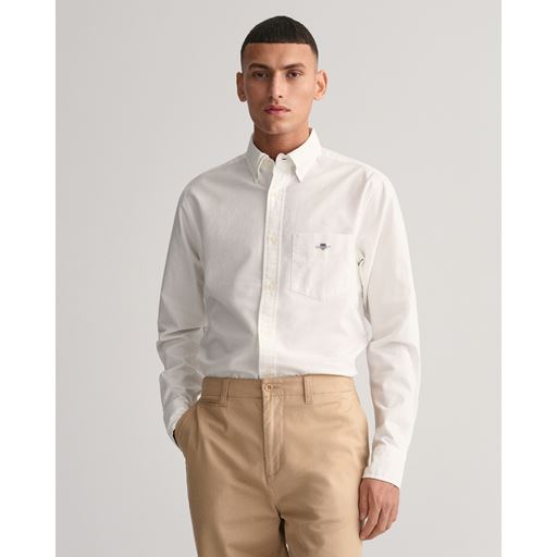 GANT Oxford Skjorte, Hvid, XL