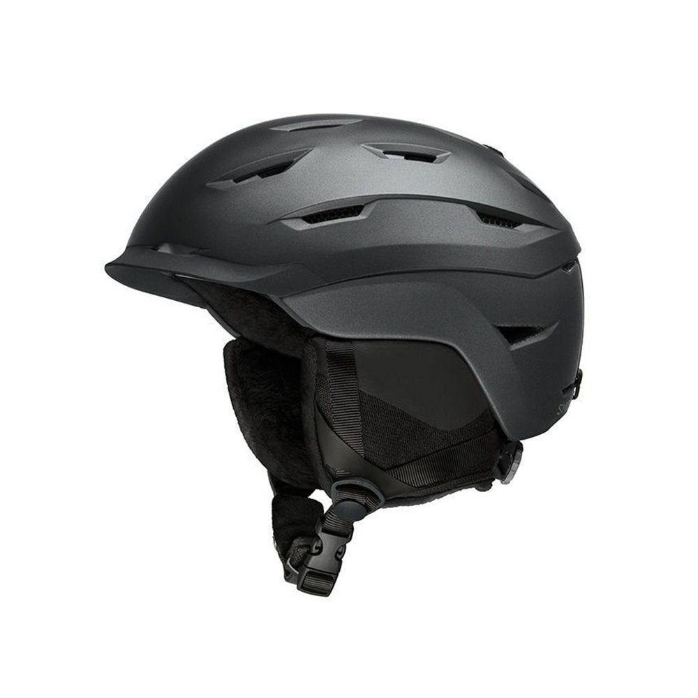 Smith LIBERTY - Casque ski Femme matte black pearl