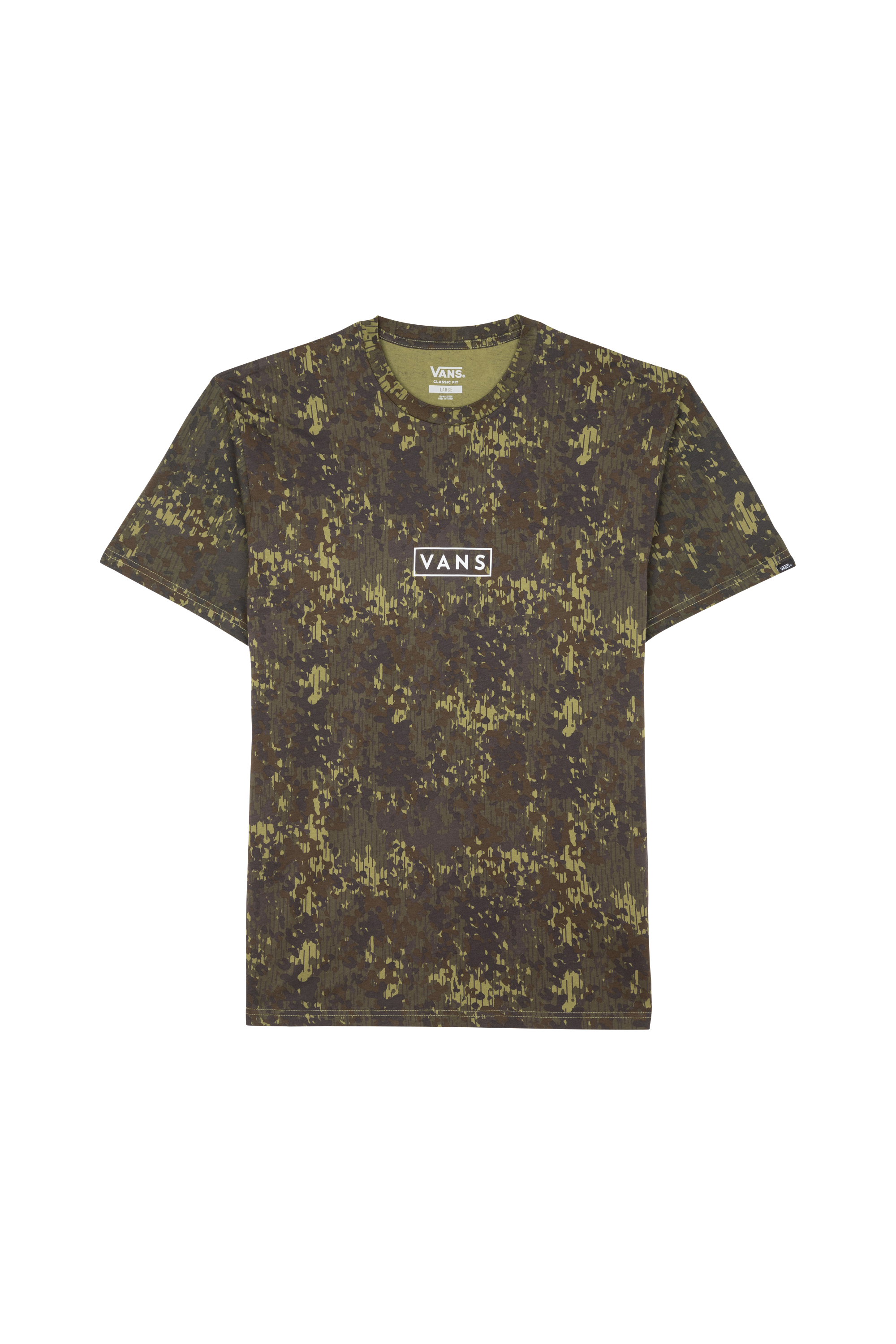 VANS T-shirt  MN CLASSIC EASY BOX LODEN Kaki