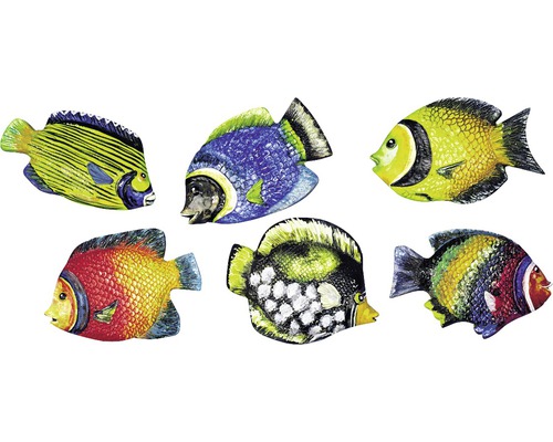 Gietvorm: Vis, 9 cm, 6 designs