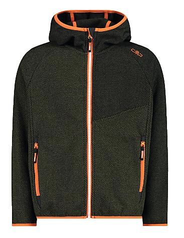 CMP - VESTE A CAPUCHE JACQUARD KNITTED M