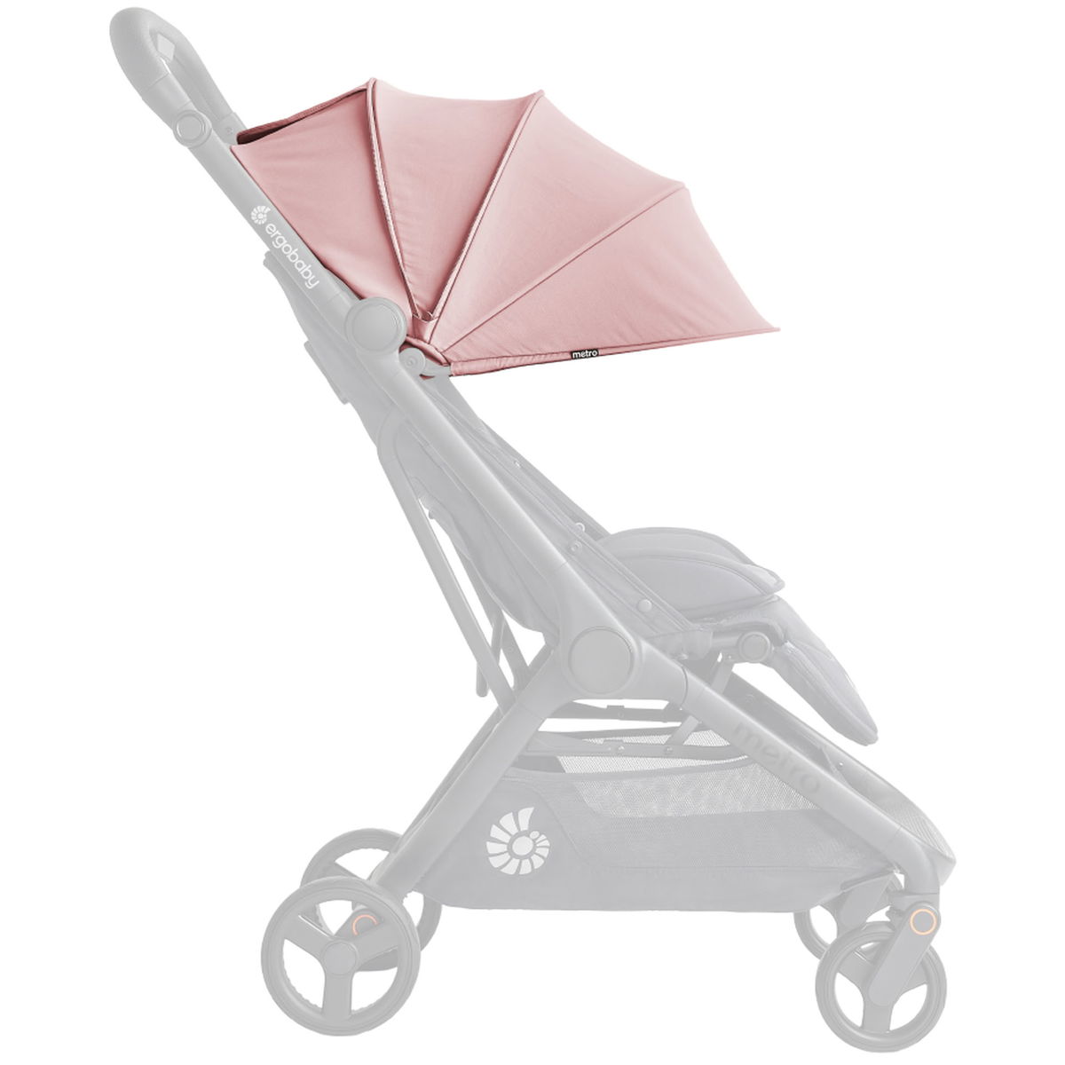 ergobabyergobaby   Metro 3 Sonnendach blush pink
