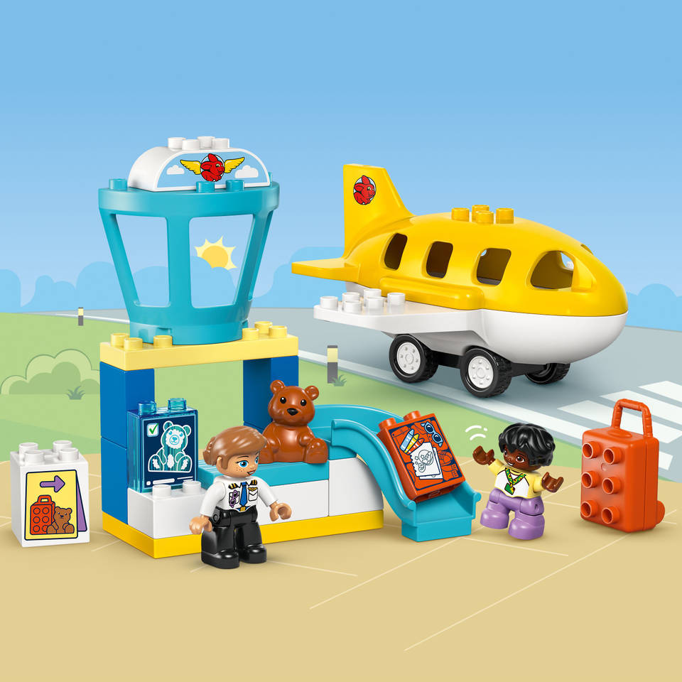 LEGO DUPLO voor het eerst op het vliegveld 10443