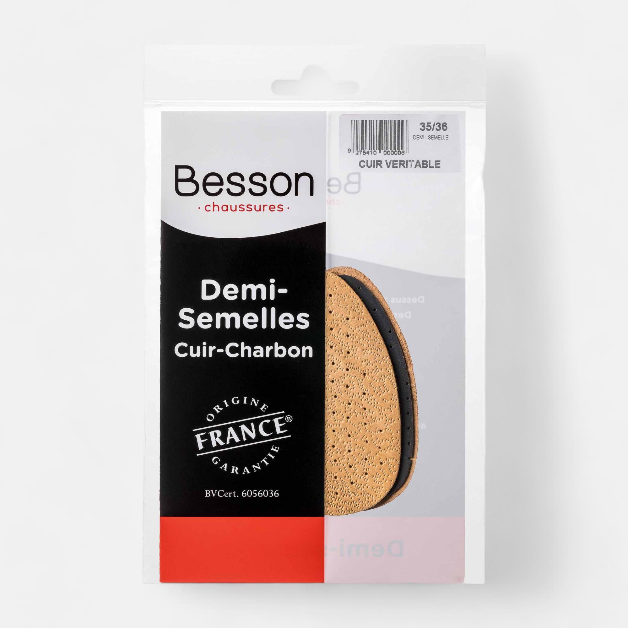 Demi-semelles 35 36 sans coloris