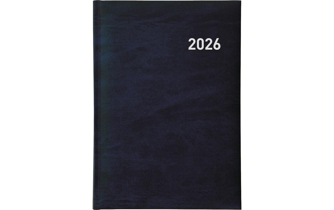 Geschäftsagenda Executive Dunkelblau, 14.5 x 20.5 cmTaschenagenda 2026