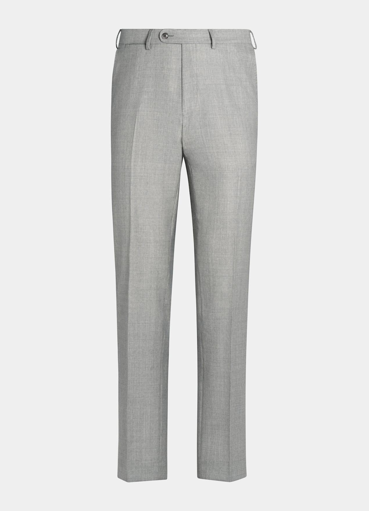 Costume Havana coupe Tailored gris clair