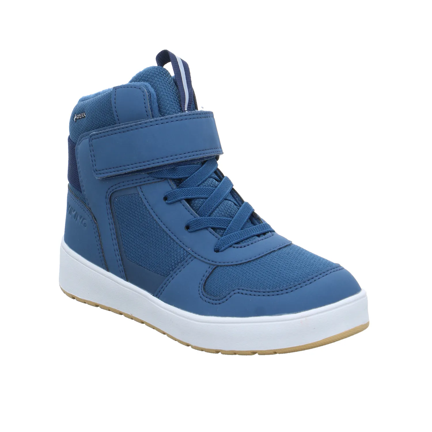 VIKING Jungen-Winter-Bottine Petrol Textil  Sneaker high