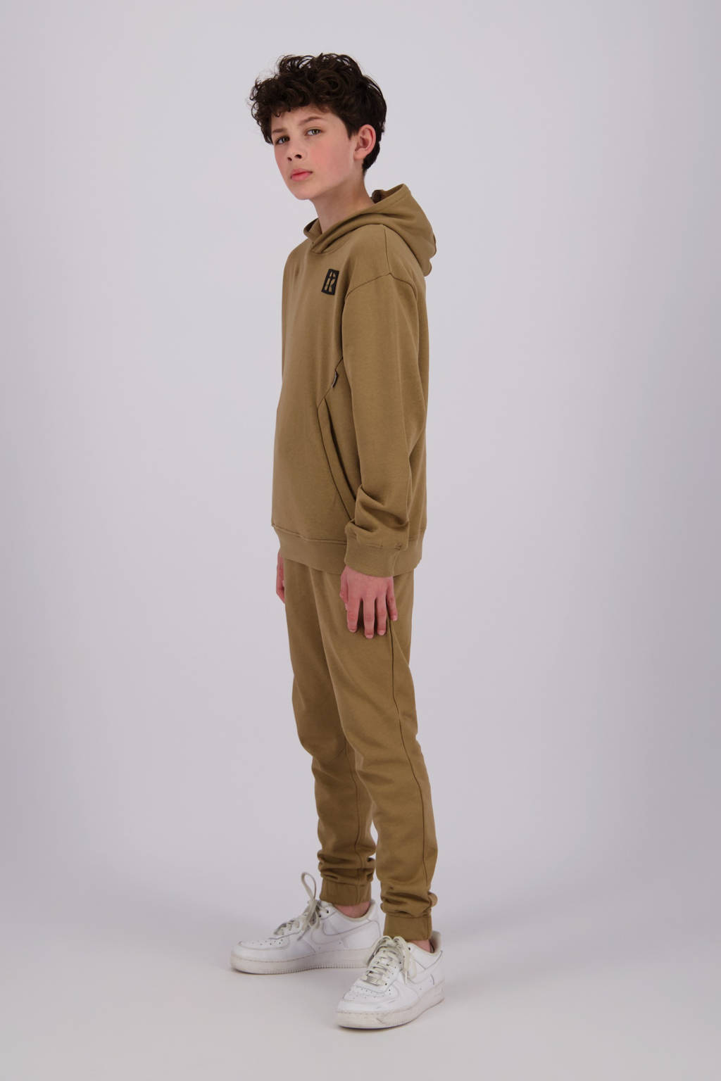 Raizzed regular joggingbroek lichtbruin