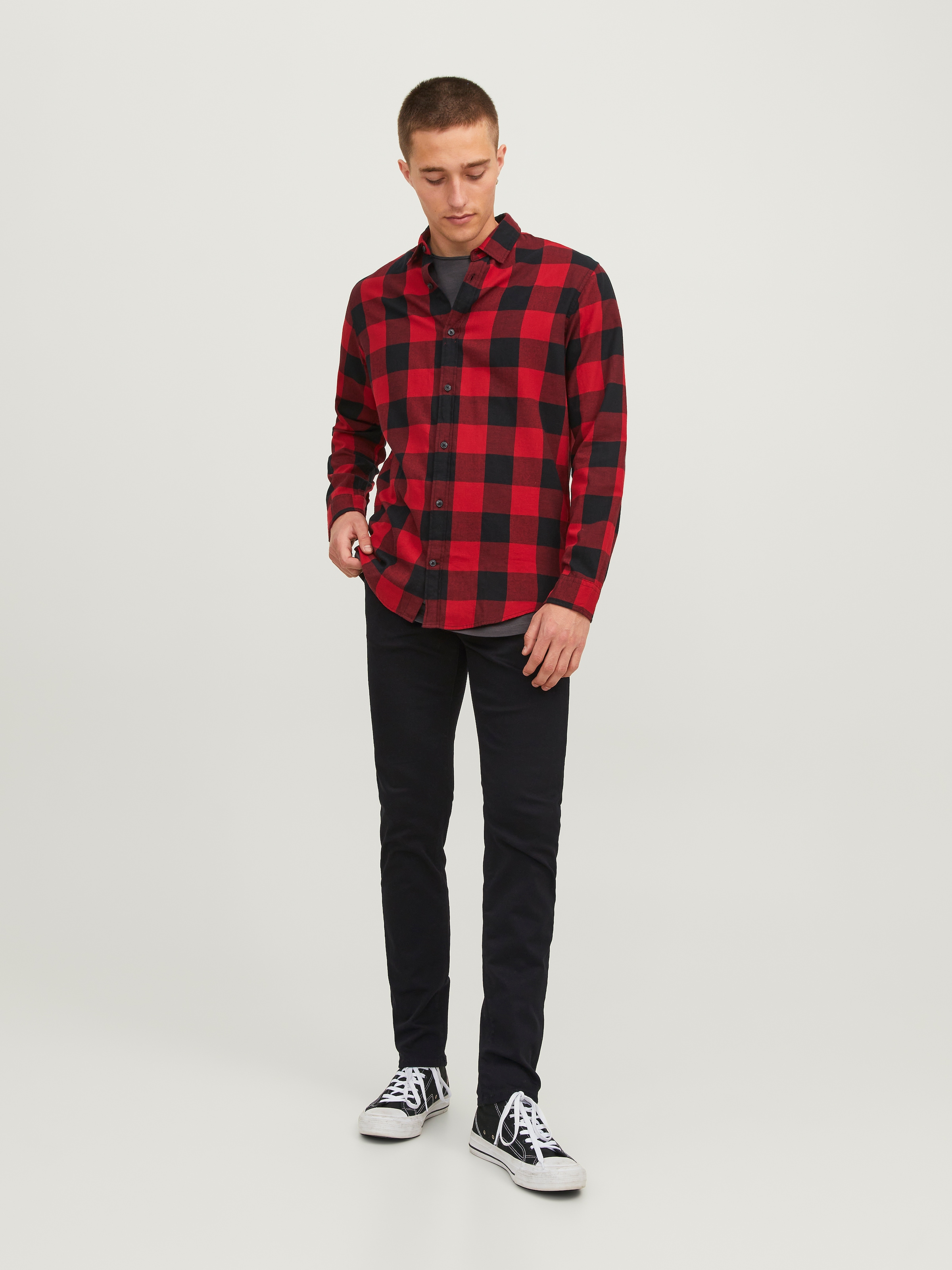 Jack & Jones Slim-fit-Jeans »JJIGLENN JJICON JJ 619 50SPS NOOS«, mit Five-Pocket-Design