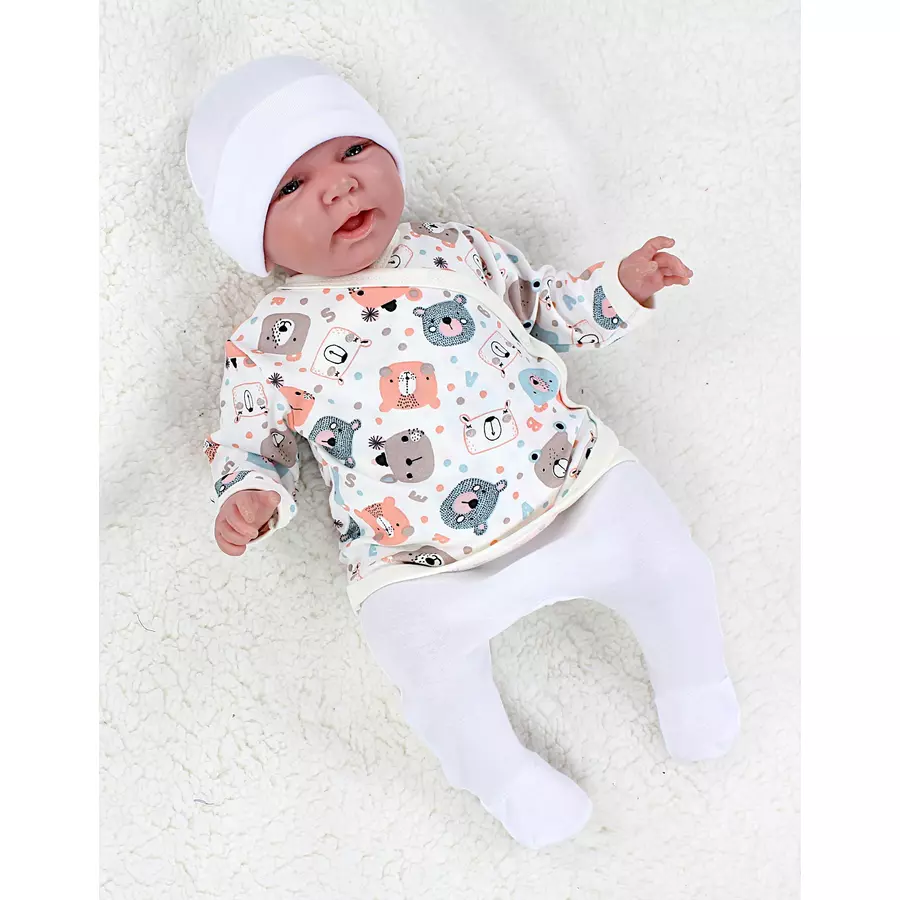 TupTam Baby Langarm Wickelshirt 5er Set rosaweiß