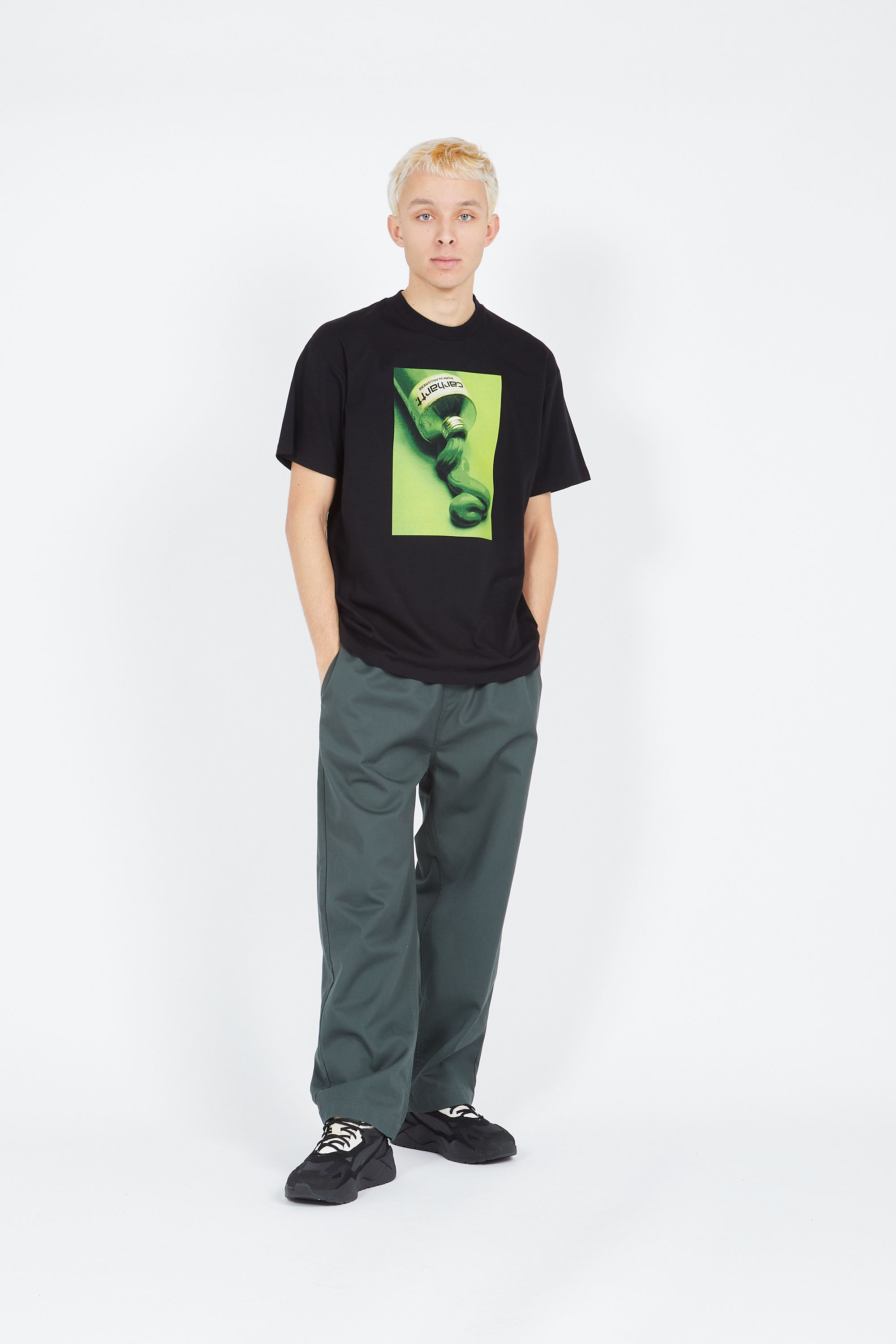 CARHARTT WIP T-shirt S/S Tube T-Shirt Noir