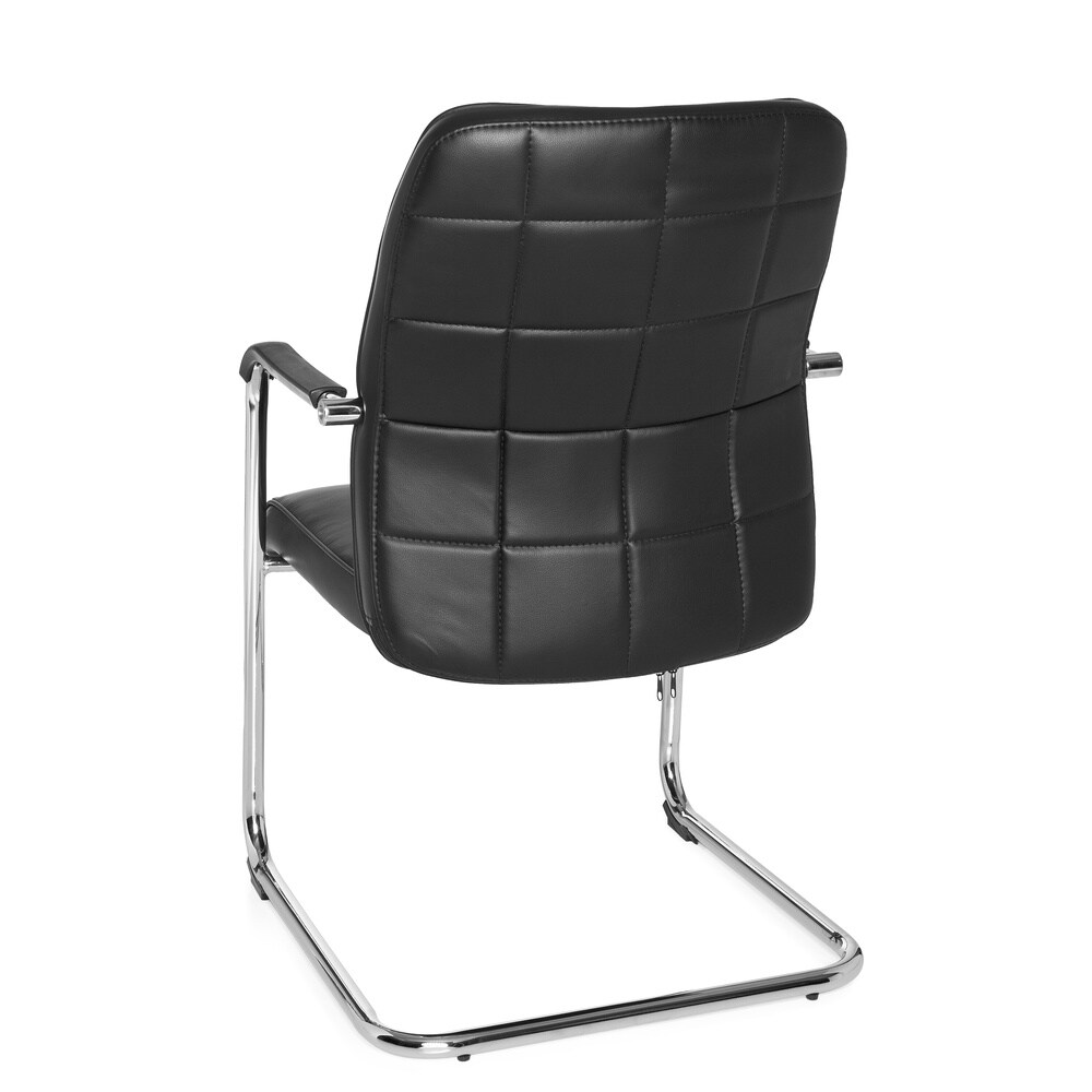 Freischwinger FLEXO V Kunstleder mit Armlehnen hjh OFFICE