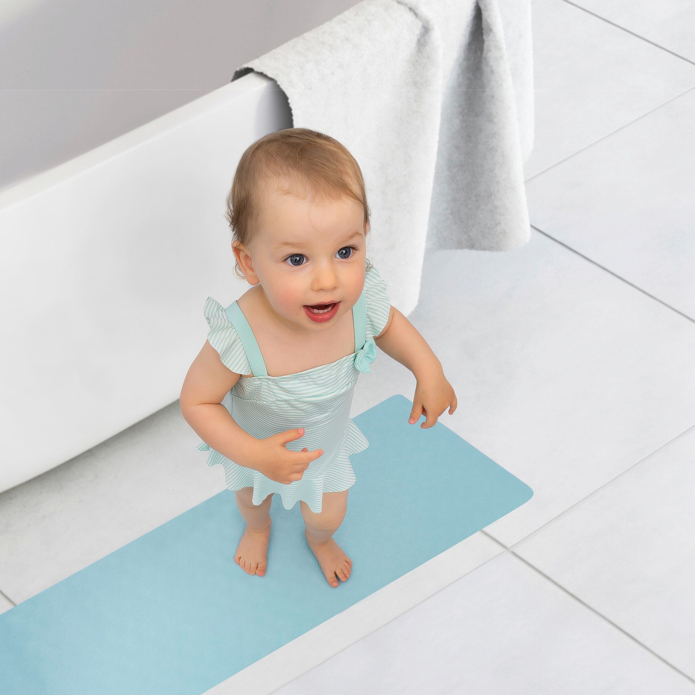 reer Badewannenmatte XL aus Naturkautschuk MyHappyBath Mat