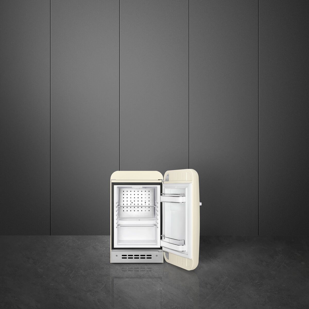 Smeg FAB5RCR6 Minibar 73cm Høyrehengt Krem