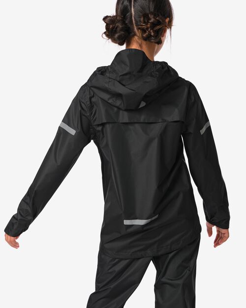 veste de pluie pour enfant léger imperméable noir