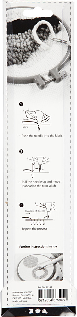 Punch Needle - L 19 CM - 1 Stk