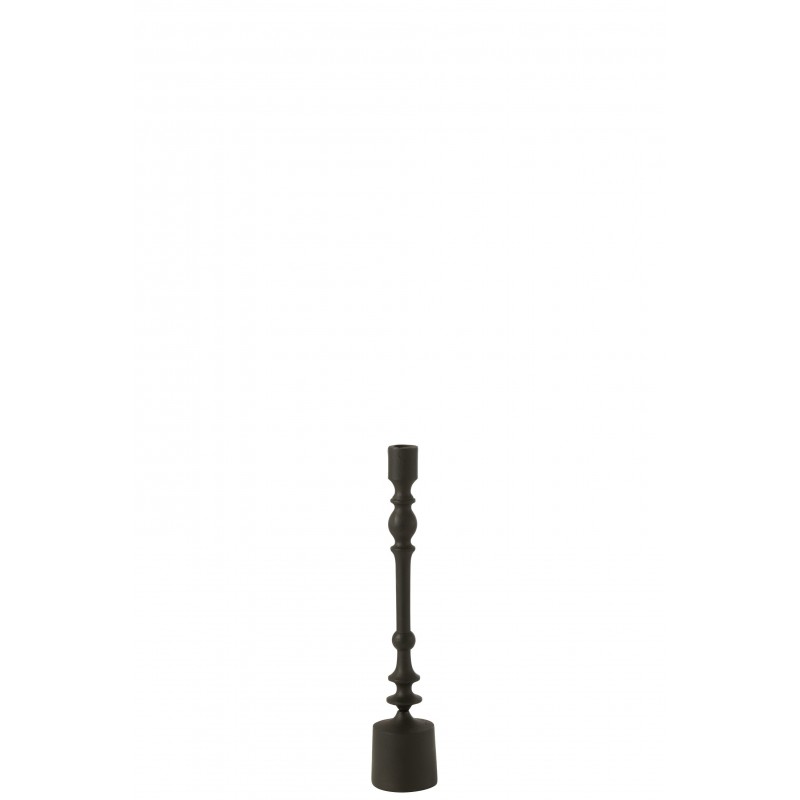Chandelier en métal noir 8x8x41cm