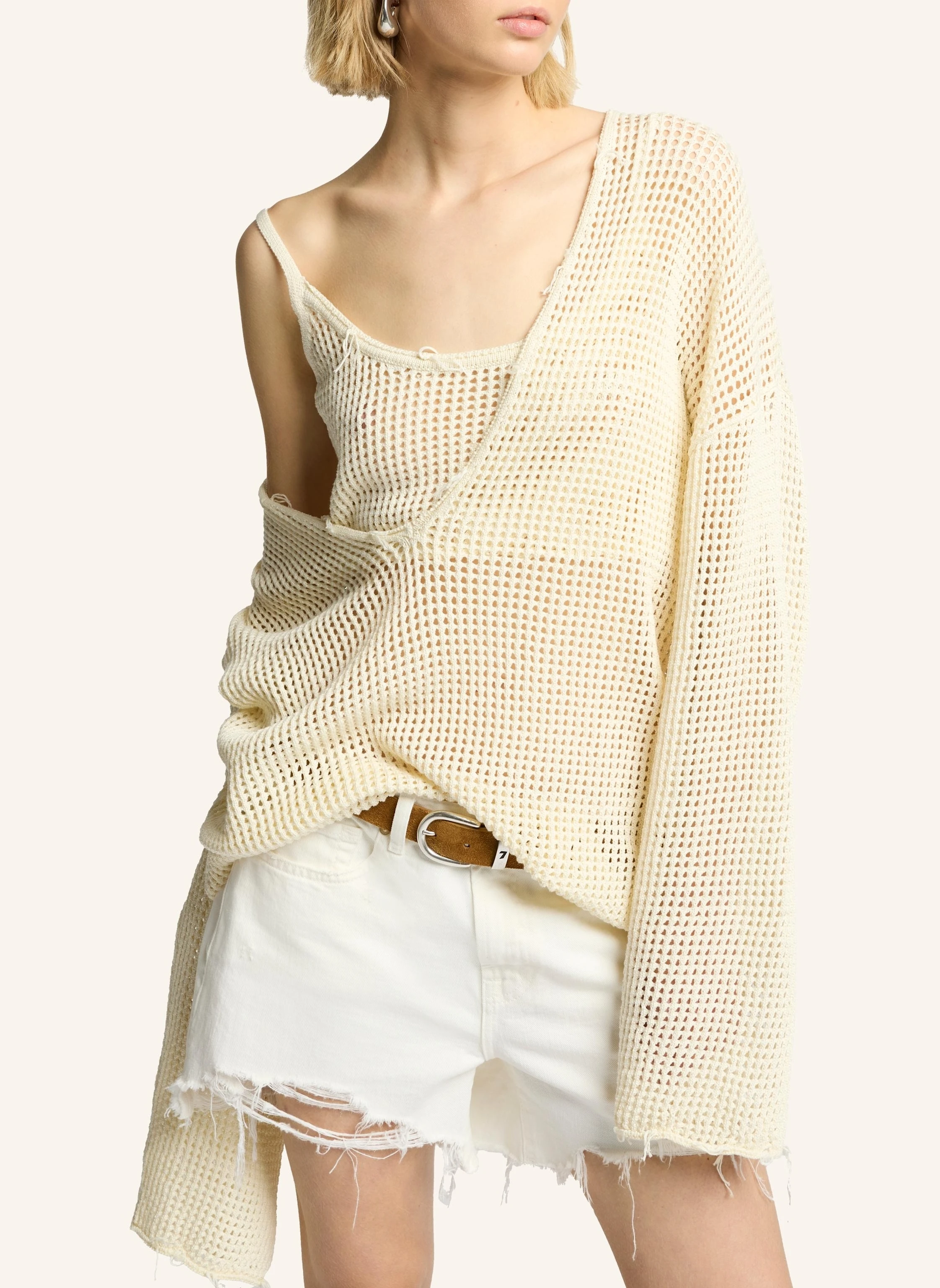7 for all mankind DEEP V NECK Sweater