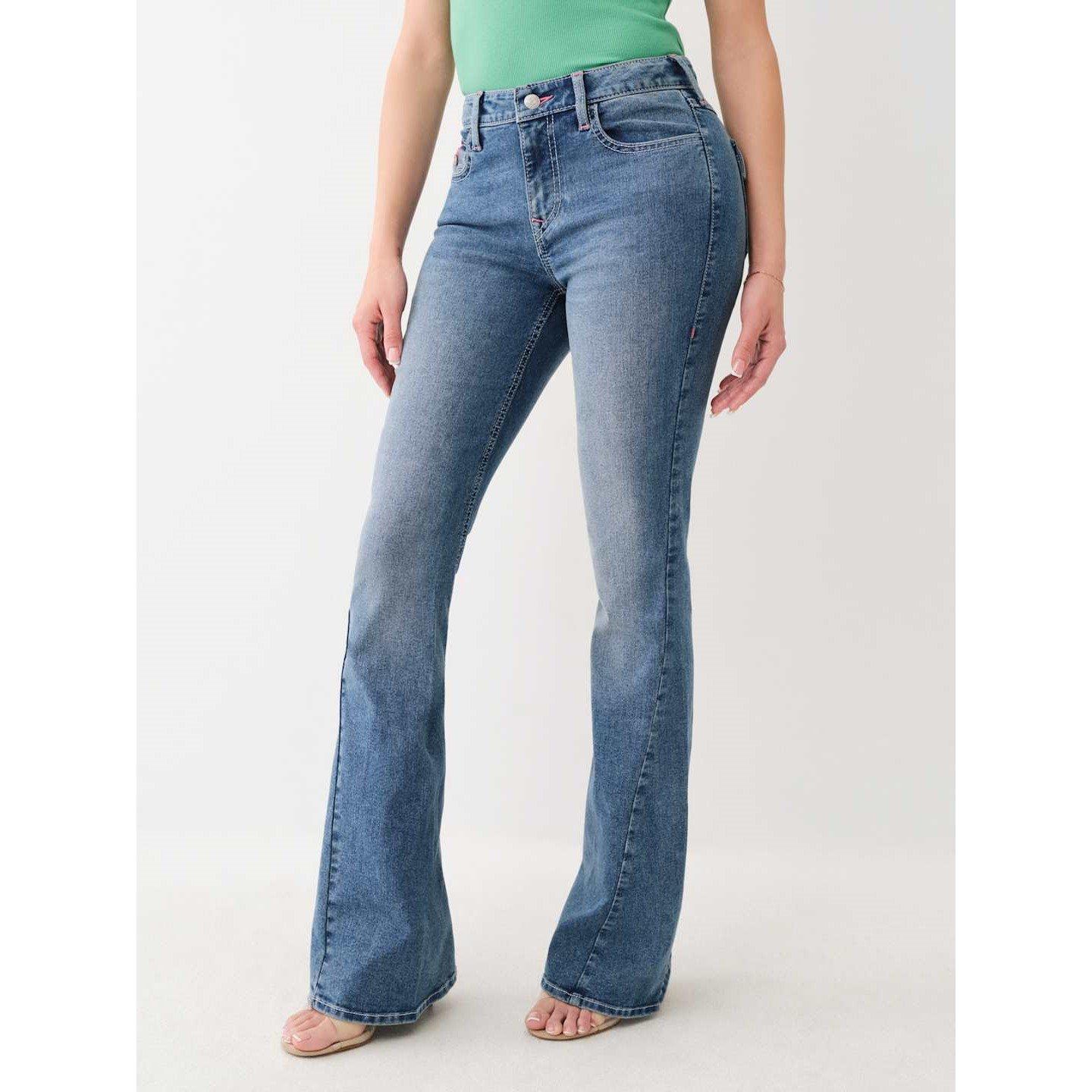 True Religion TR Joey Flare Jeans Womens