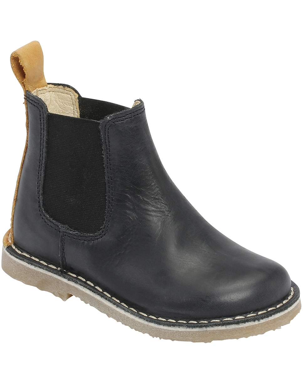 Chelsea-Boots CAJSA in black/yellow