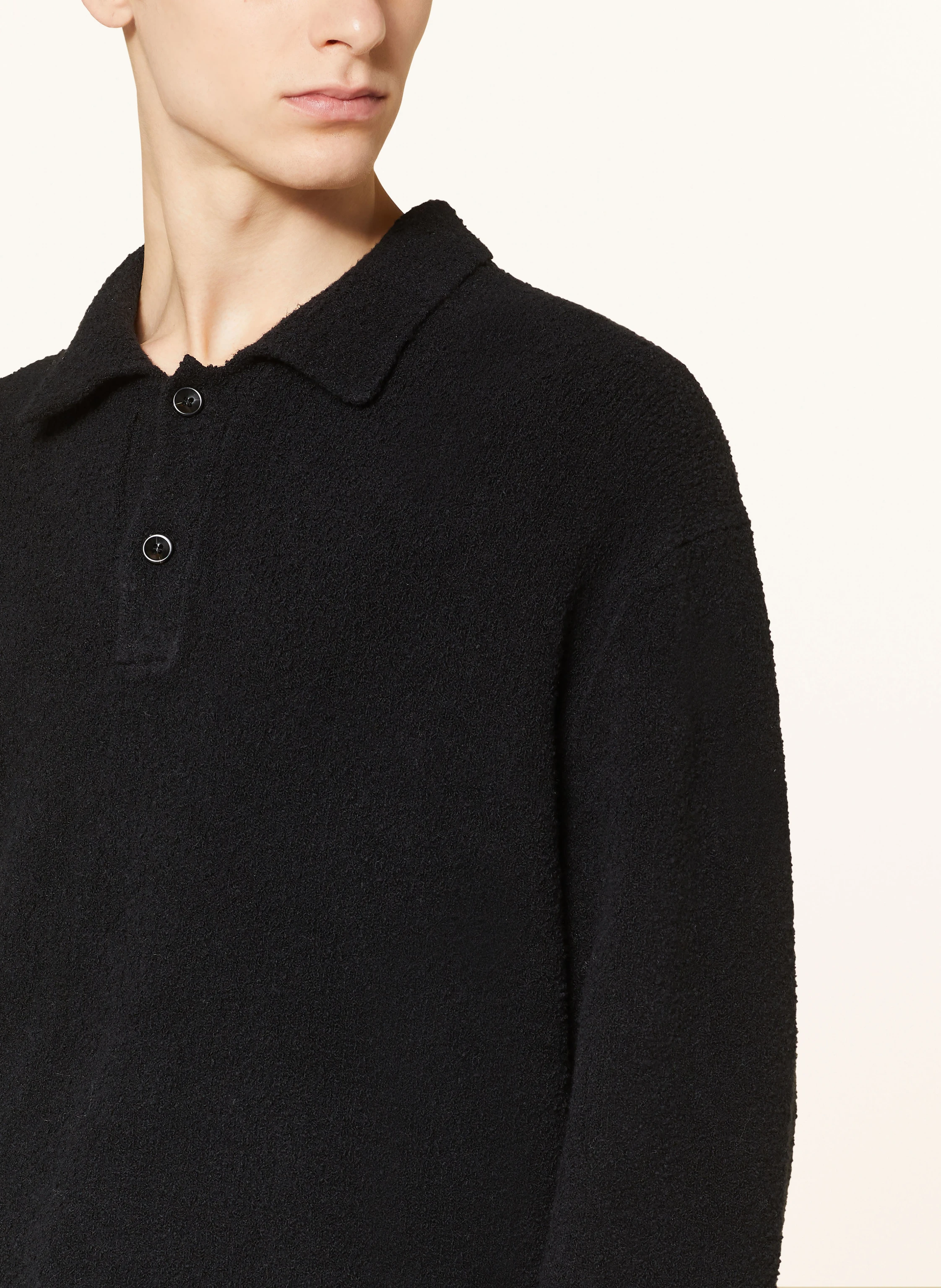SAMSØE  SAMSØE Strick-Poloshirt SANINO