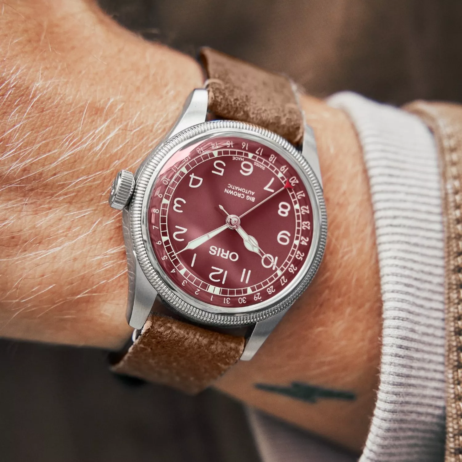 ORIS BIG CROWN POINTER DATE 01-754-7741-4068-07-5-20-50
