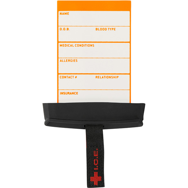 Icon - Dorsale D3O Vest - CE Niveau 2 Noir / Orange