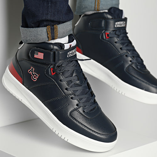 Baskets Austin Navy Red