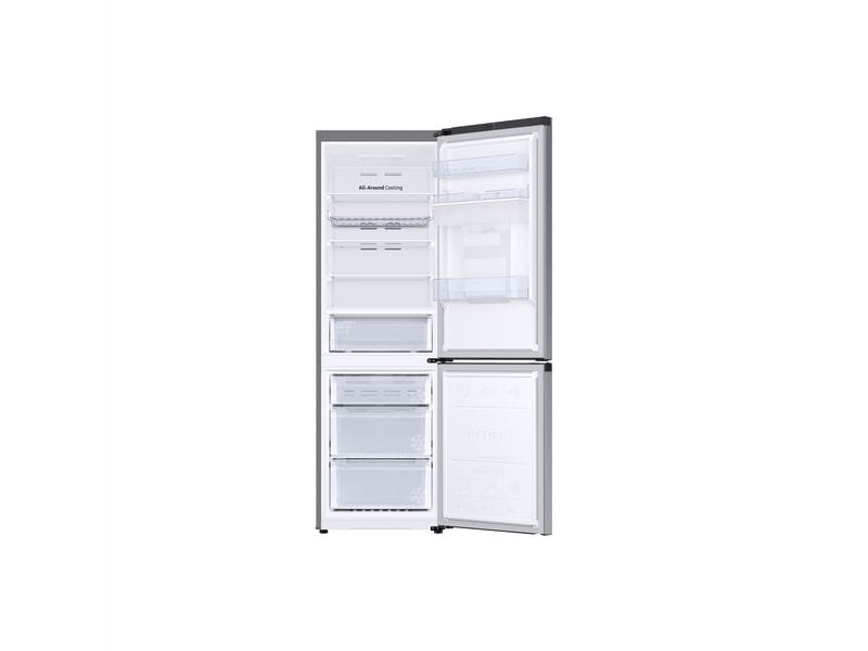 Samsung Kühl-Gefrierkombination RB34C632DSA/WS Rechts Freistehendes Kombigerät mit Kühlschrank oben und Gefrierschrank unten
